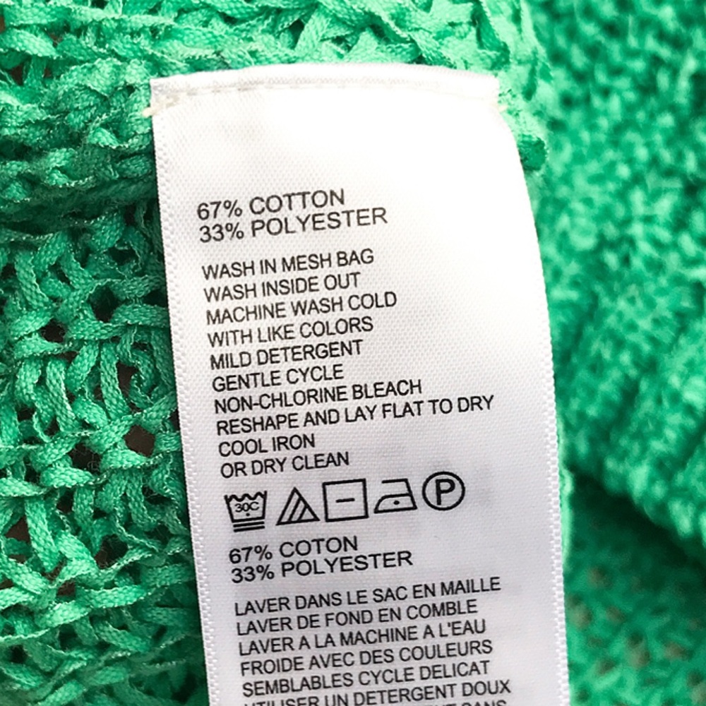 🍬 TOMMY BAHAMA AQUA ALOHA YARN VNECK LOOSE TOP! - Picture 13 of 16